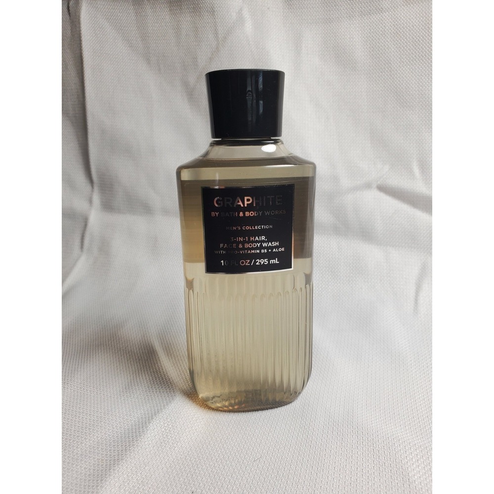 Bath & Body Works ● 3-in-1 Hair, Face & Body Wash 10 fl oz ● Graphite ● NEW
